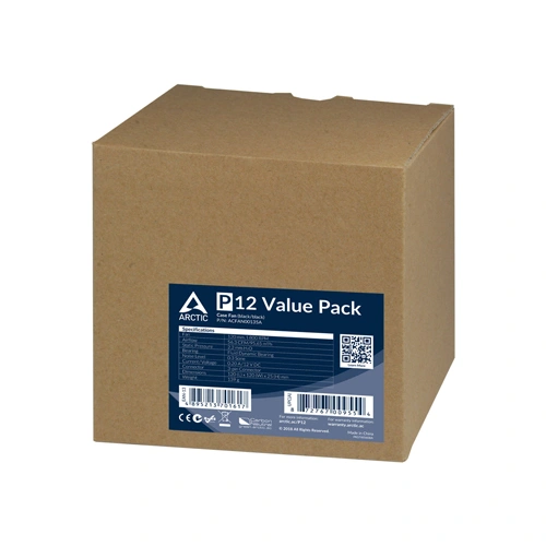 Arctic P12 Five Pack 120mm Cabinet Fan